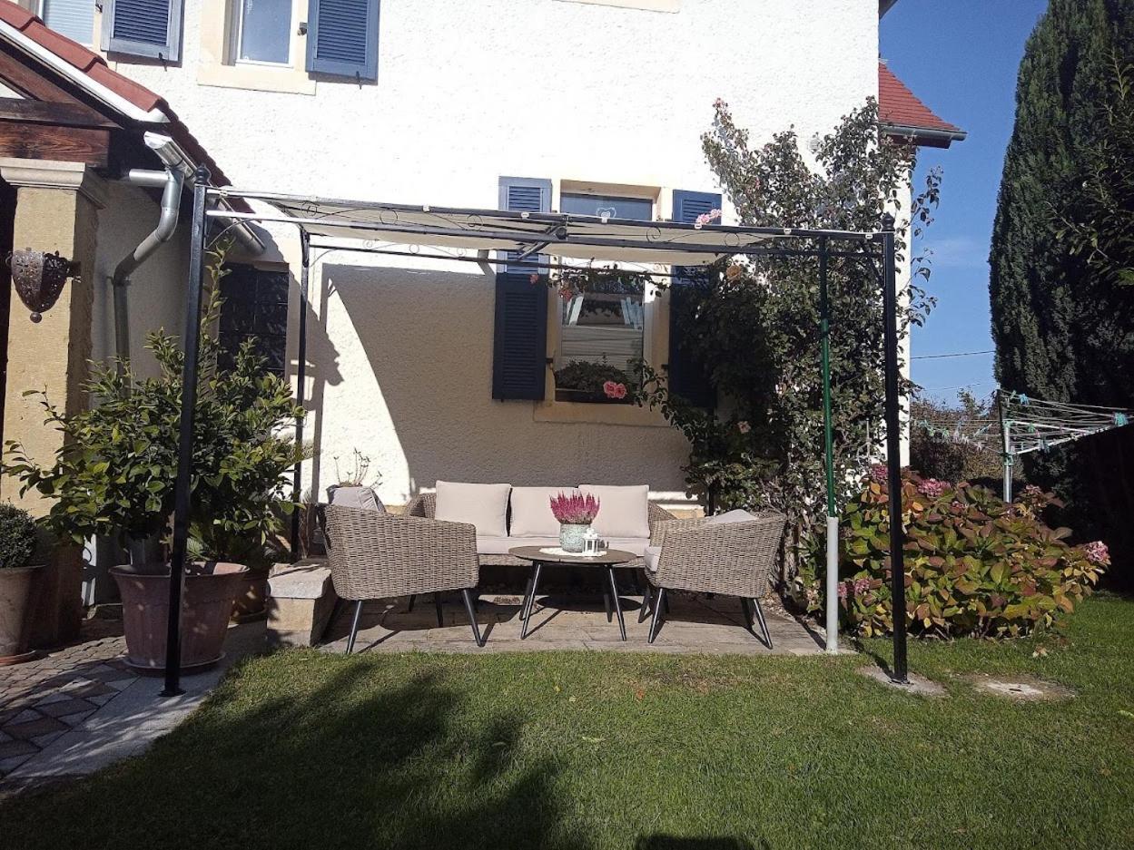 Ferienwohnung Am Kurpark Ostrau Bad Schandau Exteriér fotografie